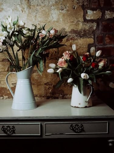 Flowers in Retro Vase - 4000 Piece Wooden Jigsaw Puzzle - Educational Game Home Decor Jigsaw Puzzle