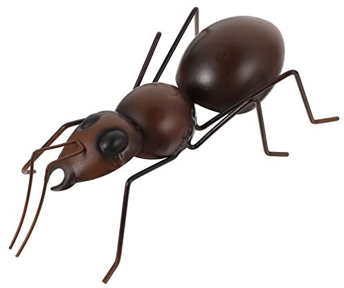 Toddmomy Ameisenornament Aus Eisen Garten Dekoration Balkon Schmuck Kreativ Ant Handwerk Form Für Zimmer