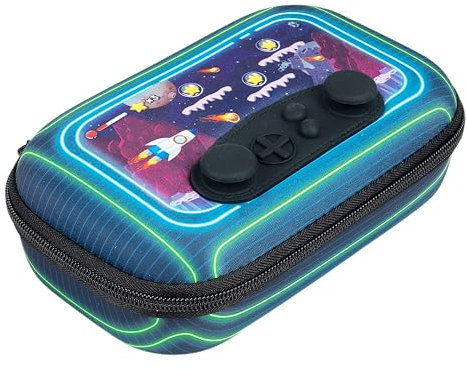 ZIPIT Gamer-Federmäppchen für Kinder, buntes Joystick-Federmäppchen für Jungen