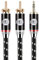 BOAACOUSTIC JIB Hi-end Cavo Audio Adattatore da Aux 3.5 mm a 2 RCA Maschio, Cavo Splitter Audio Y, per Smartphone/Notebook e Altre Attrezzature a sistemi Hi-Fi 1m