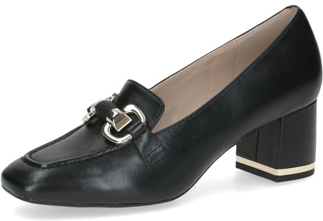 Caprice Damen Pumps aus Leder Karrèe