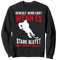 Eishockey Geschenk für Herren Damen Icehockey Eis Hockey Sweatshirt