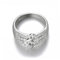 BESTYASH Notendiamant Modischer Fingerring Sterlingsilber Musiknotenschmuck Außergewöhnliche Handwerkskunst (größe 9)