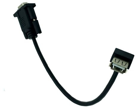 QUEENYARD Adaptador de cable RS232 hembra a USB hembra para una integración perfecta de dispositivos y una conexión portátil