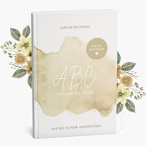 HERZENSBUCHT ABC Challenge Buch – Date Edition für Paare | 280+ Date-Ideen | ABC Dates für gemeinsame Erlebnisse | Bucket List & Couple Challenge | Geschenkidee für Weihnachten, Valentinstag Jahrestag