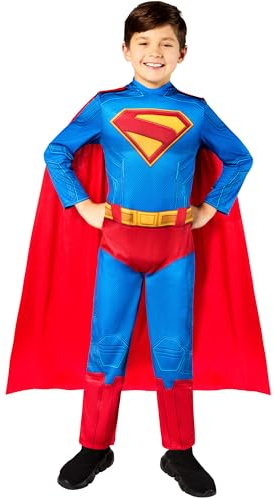 Rubie's Official DC Superman Costume, Kids Superhero Fancy Dress