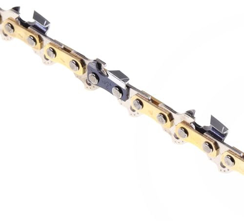 DIY-24H Cadena de sierra semicincel de 25 cm de longitud de corte, 1,1 mm 3/8 40TG compatible con WORX, Dolmar, Makita, Stihl
