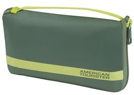 American Tourister - Kofferschutzhülle M, Faltbare Kofferhülle, Reisekoffer Schutz, 62 x 45 x 30 cm, Grün (Olive/Lime)