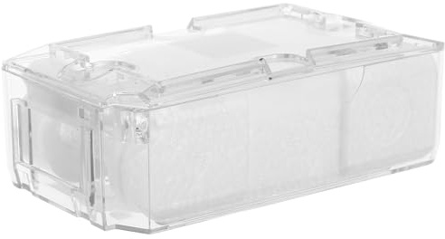 ibasenice Scatola per Orologi Trasparente in Pet, Porta Orologi di Supporto Interno, Struttura Coperchio Tradizionale, per Esposizione e Conservazione
