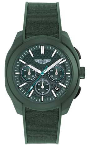 Aston Martin Herren Chronograph Quarz Armbanduhr Thrill CRT