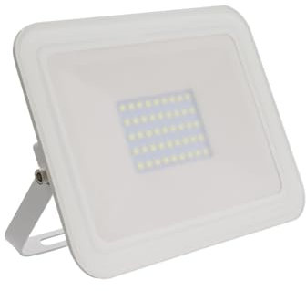 LEDKIA LIGHTING LED- Fluter 30W 120lm/W IP65 Slim Glas Weiss 3000K Warmweiß