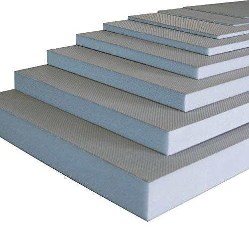 Panneau de construction à carreler 250 cm x 60 cm x 30 mm d'épaisseur
