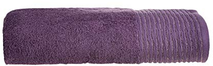 Allure Bath Fashions Sparkle Luxury Bath Sheet, Shimmering Metallic Edge, Soft 100% Combed Cotton, Made in Turkey, 90cm x 150cm - Fully Guaranteed