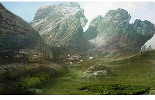 Yingxin34 2000 Stücke Der seltsam aussehende Berg Puzzle Kreative Schwierige Große Puzzle Pädagogisches Stressfreisetzung Spielzeug für Erwachsene 70X100cm(27.55 * 39.37inch)