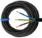 Câble H07RN-F 3x2,5 mm2 (3g2,5 mm2) Câble de Chantier, Industrie Câble Convient pour l'extérieur (10m, Noir)