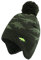 XIAOHAWANG Baby Strickmütze Winter Babymütze Junge Warme Kindermütze Junge Beanie Mütze Dicke Wintermütze für Herbst,Winter (Grün Dinosaurier Hut, 2-4Jahren)
