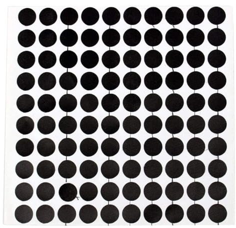 Agatige Punti Segnapunti per Tavolo da Biliardo, Adesivo per Punti da Biliardo Localizzatore di Palline Bianche Accessori per Snooker Spot(100pcs English Snooker Point 10cm)