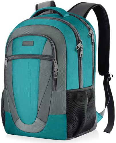BIKROD Sac à dos de voyage pour ordinateur portable pour homme et femme, sac à dos pour l'école, les adolescents, les garçons, sac à dos antivol fin et durable avec port de charge USB, sac