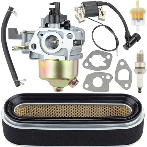 ZAMDOE Kit carburatore per Honda GXV160 gxv160uh2 GXC160H2 piccolo motore HRC216K3 22195 22196 tosaerba, con guarnizione candela filtro aria