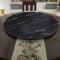 SAGIDAR Plateau Tournante Rond, Plateau Rotatif en Bois Massif, 360° Rotation Plateau De Service, Ø 50cm-100cm, Assiette De Service Rotative Ronde, pour Les Dîners De Famille Et Les Fêtes