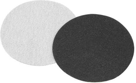CoCud Klett-Schleifscheiben, 3 Zoll 75mm Schleifpapiere 240 Körnung Siliziumkarbid-Finishscheiben - (Anwendungen: für Holz Metall Gipskarton), 30 Stück