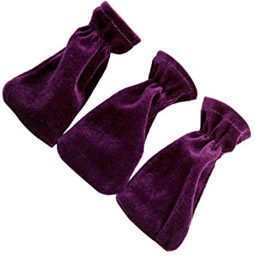 3St Fußpolster Oud-Instrument pedelax Pedalboard Bananenhängematte Fußsack Schutzhülle für Klavierpedale Piano-Pedal fortschrittlich Pedalabdeckung Musikinstrument Stiefel Violett