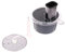 Kit de coupe multifonction pour robot culinaire Thermomix TM5 TM6, mixeur, tranchage, déchiquetage, accessoire facile à utiliser et à utiliser, trancheuse de légumes pour TM5 TM6