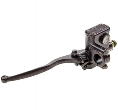 Universal Bremspumpe Bremszylinder D=12,75mm Links Hinten inkl. Bremslichtschalter – passend für Roller, Motorräder, Mofas, Quads