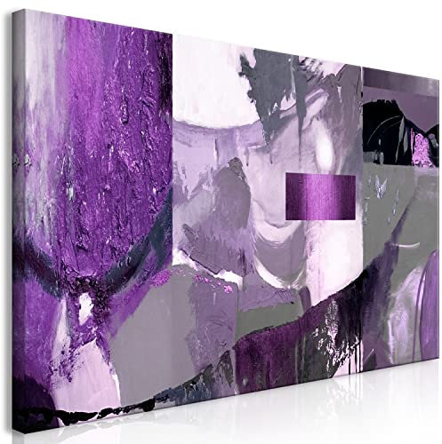 murando Tableau acoustique Abstraction mural 80x40 cm - 1 partie avec mousse acoustique déco décoration du son isolation Impression sur Toile Intissé panneau acoustique a-A-0421-b-a