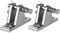 Ejoyous Paquete de 2 Soportes Bimini, Cubierta Superior de Toldo Bimini de Acero Inoxidable para Barco Bimini con Liberación Rápida Extraíble