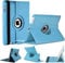 World Biz Rotating Case for iPad Mini 1, Mini 2 and mini 3-7.9 (2012, 2013, 2014) 360° Rotation Shockproof PU Leather Book Flip Folio Protection Cover With Auto Sleep/Wake (Sky Blue)