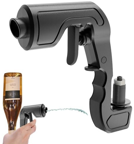 Fukamou Champagner-Bier-Sprühgerät | Einstellbare Kunststoffe, Prickelnde Getränke, Alkohol-Shooter | Mit Langer- Schussdistanz, Atmosphärenstütze Für Festival-Geburtstags-Hochzeitsfeier