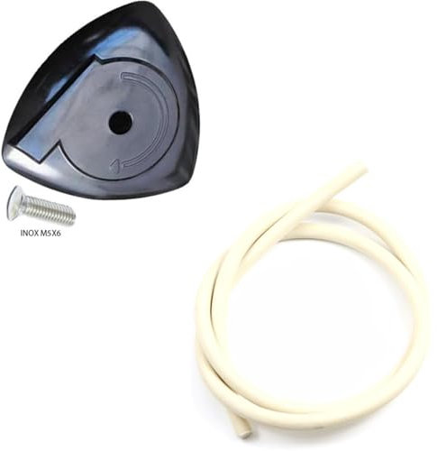 ALGOMAS® Pomo y Cordón para Olla Express Magefesa | Incluye Tornillo | Cordón Adaptable a Todas las Medidas de 4L a 12L | Registro Sanitario 39.01.773/VI | olla a presion | Goma Olla Magefesa |