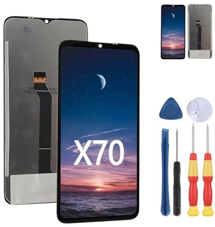 MinTroSD Pantalla táctil para pantalla LCD Cubot X70 que reemplaza las piezas con herramientas.