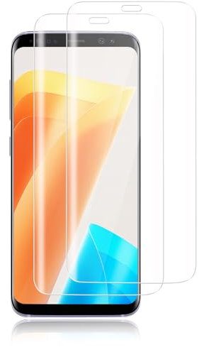 Carantee 2 Stück Schutzfolie für Panzerglas für Samsung Galaxy S8 Schutzglas Folie, 9H Härte Anti-Kratzer, HD Hohe Empfindlichkeit Displayschutz Panzerfolie, Blasenfrei für Samsung S8 Panzer Schutz