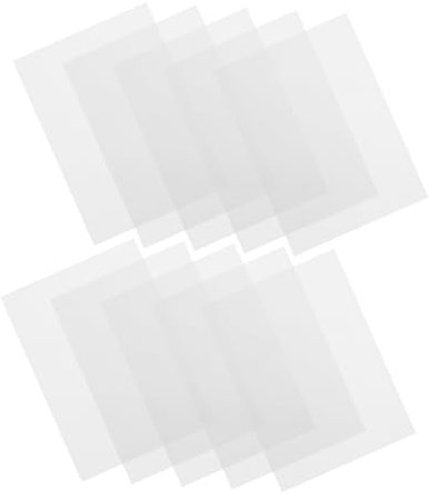 Uonlytech 10stücke Bedruckbare Schrumpffolien Aus Plastikfolie Schrumpffolie Für Kindergarten-DIY Bastelmaterialien Für Heimwerkerarbeiten Und Kunsthandwerk