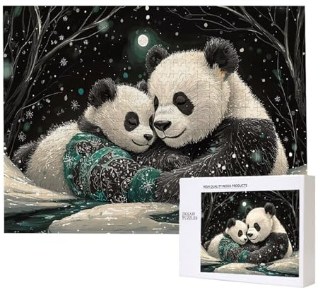 Puzzle für Erwachsene 6000 Teile Tiere Panda 179 x 105cm Puzzles für Erwachsene Pädagogisches Spiel Herausforderung Spielzeug 6000 Teile Puzzles für Kinder Als Geschenk und Wanddekoration l-184