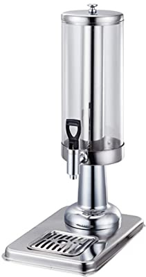 RNXRZANK 3L Beverage Dispenser with Ice Core Hot And Cold Drink Bottle for Parties Picnics