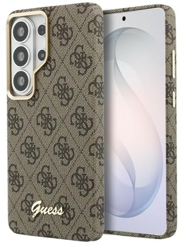 CG MOBILE Guess 4G Script kompatibel mit MagSafe-Hülle für Samsung Galaxy S26 Ultra (Brown)