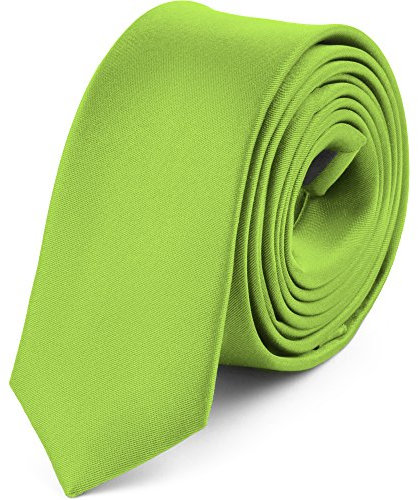 Ladeheid Herren Schmale Krawatte SP-5 (150cm x 5cm, Pistazie)