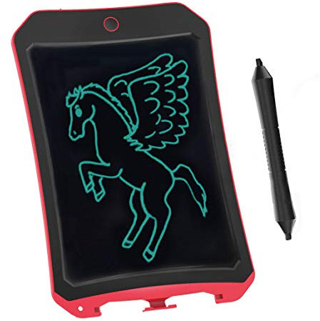 BIBOYELF LCD-Schreibtablett für Geburtstagsgeschenk, Kinderspielzeug, 21,6 cm (8,5 Zoll) Schreibtafel, elektronische Schreibblöcke, Zeichenbrett, Geschenke für Kinder, Bürotafel, Löschen mit einem