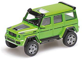 paul's model art gmbh Minichamps 870037202 - Mercedes Benz G 500 4X4² Green 2016 - maßstab 1/87 - Sammlerstück Miniatur