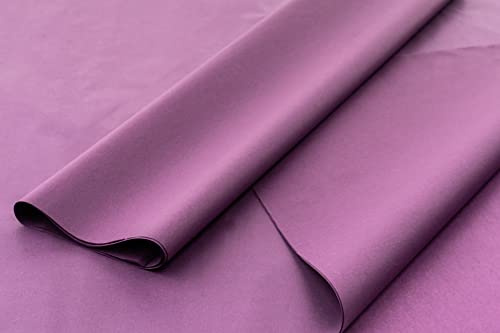 Farbiges Seidenpapier/Geschenkpapier/Geschenkpapierbögen (50,8 x 76,2 cm), erhältlich in 10er/25er & 50er (Violett, 25 Stück)