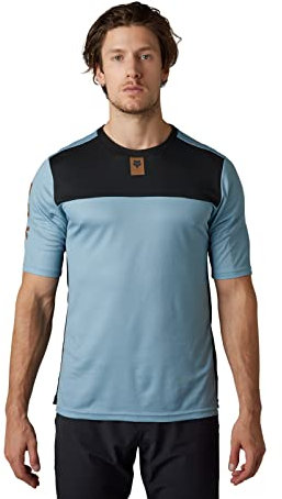 Fox Racing Herren Defend SS Standard Mountainbike-Trikot, Farbe Blei, Größe S