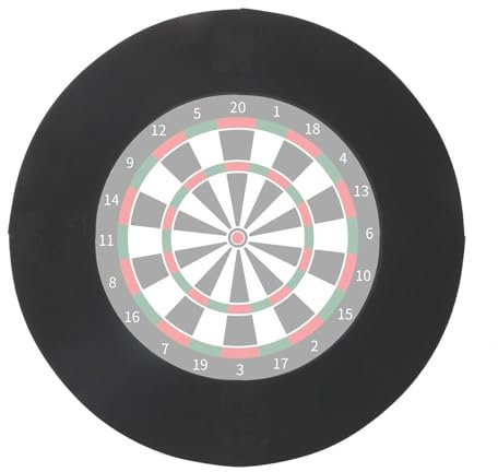 Youyijia Dart Board Surround - Protective PU Dart Target Retainer for All Standard Size Dartboards