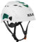 KASK Schutzhelm Superplasma HI VIZ - Arbeitsschutzhelm, Drehrad, Reflexstreifen, EN 397, Farbe:weiß/grün