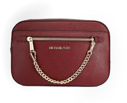 Michael Kors Kleine Handy-Umhängetasche, Rot (Dark Cherry), Large