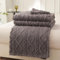 Mezzar Kuscheldecke Flauschig Decke, 150 * 200 cm Kuscheldecke Fleecedecke Flanell Decke Wohndecken Couchdecke Decken für Sofa, Couch und Tagesdecke (Green) (Brown, 150 * 200)