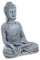 CORHAD Steinstatue Ornament Harz Sitzender Buddha Aquarium Buddha Verzierung Buddha Skulptur Handwerk Buddha Statue Aquarium Dekoration Desktop Verzierung Zen Statue Zen