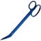 Long Handled Toenail Scissors for Toe Nails, 19cm Angled Tip Long Handled Nail Scissors for Toenails, Heavy Duty Long Handled Toenail Clippers for Thick Nails, Podiatry Tools for Ease (Blue)